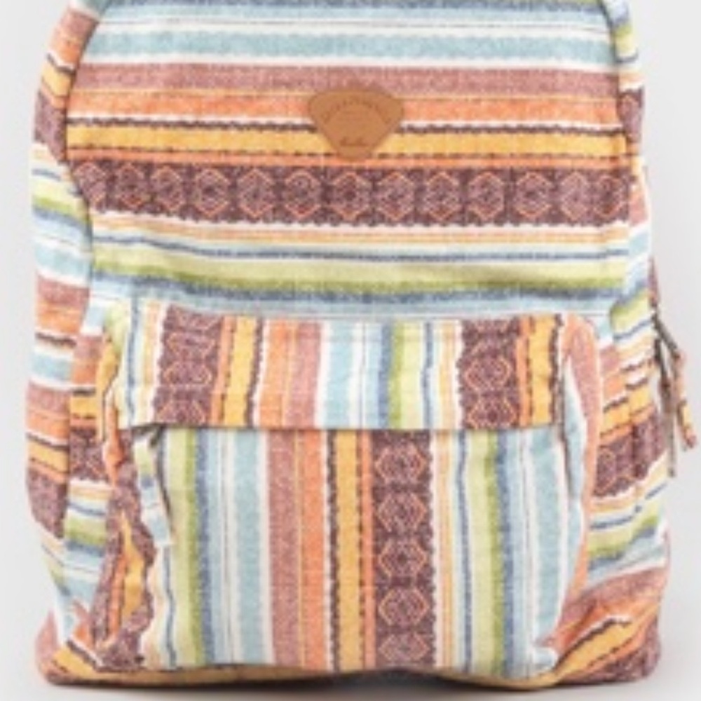 Billabong Wine Striped Backpack